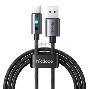 Mcdodo CA-5180 USB-A - Type-C kábel 100W 6A 1.2m - fekete