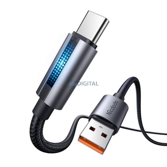 Mcdodo CA-5180 USB-A - Type-C kábel 100W 6A 1.2m - fekete