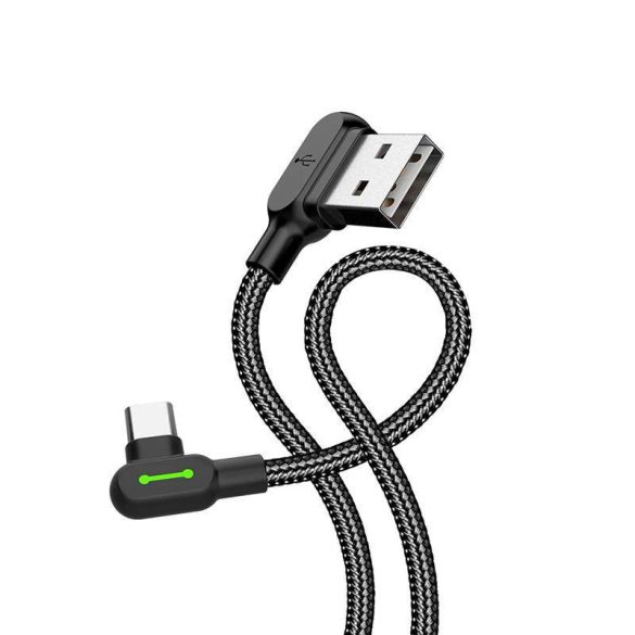 USB-USB-C kábel Mcdodo CA-5280 LED, 1,2m (fekete)