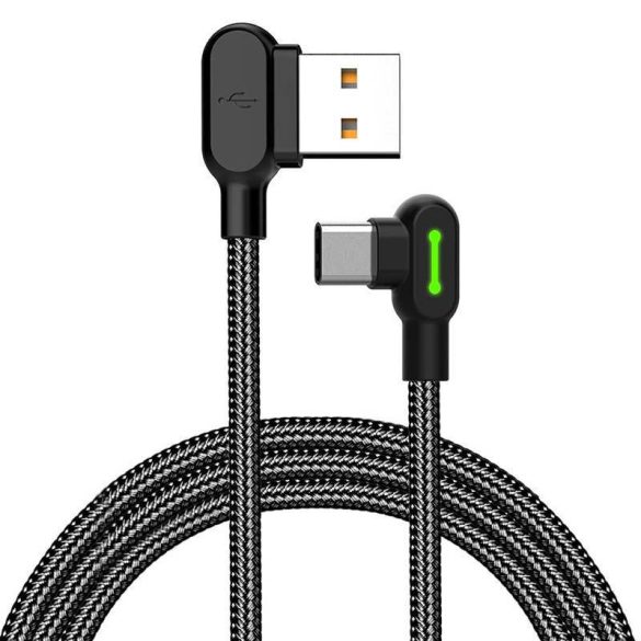 USB-USB-C kábel Mcdodo CA-5280 LED, 3m (fekete)