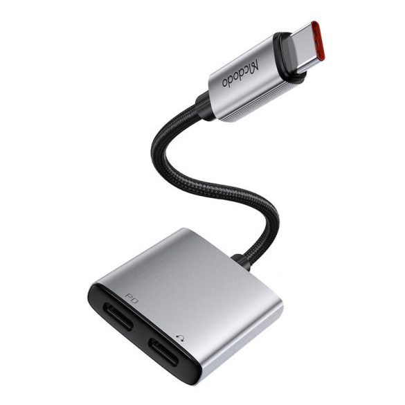 2in1 audio adapter Mcdodo CA-5570 2in1 USB-C 2x USB-C-re