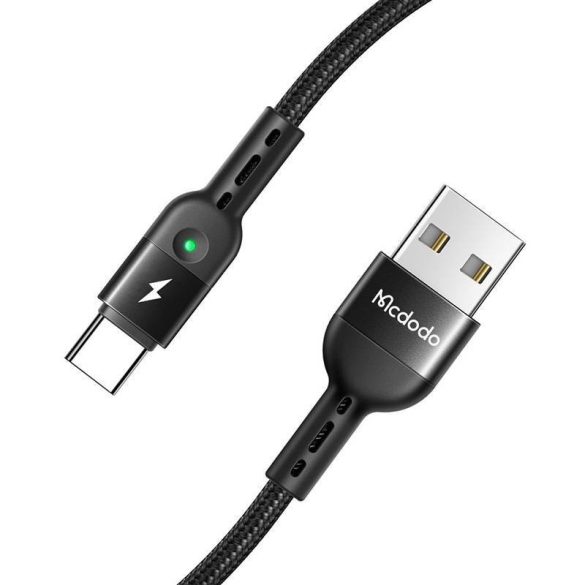 USB rugós kábel USB-C Mcdodo Omega CA-6420 1.8m (fekete)