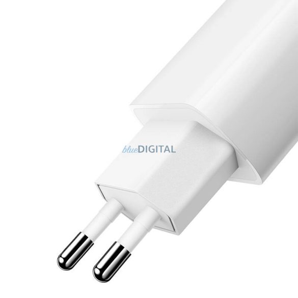 McDodo CH-6721 hálózati töltő 2xUSB-A csatlakozással és USB-A - Type-C kábellel 2.1A 1m - fehér