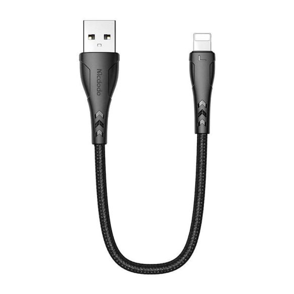 USB Lightning kábel, Mcdodo CA-7440, 0.2m (fekete)