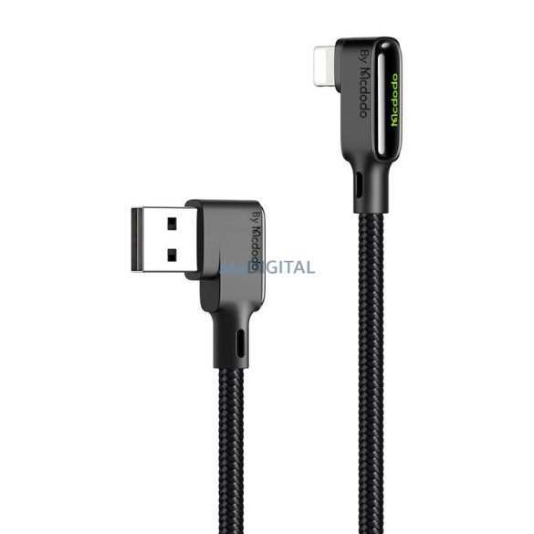 Kábel USB-A Lightning Mcdodo CA-7511, 1,8m (fekete)