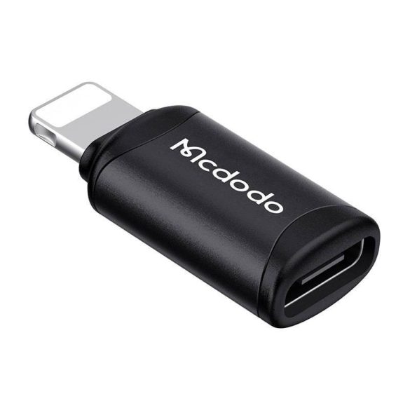 USB-C Lightning adapter, Mcdodo OT-7680 (fekete)