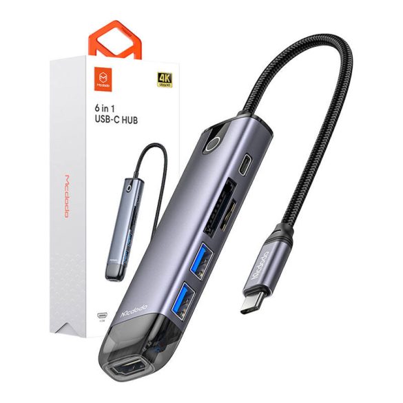 Mcdodo HU-7420 10 az 1-ben dokkoló USB-C (USB-C, HDMI, VGA, USB3.0*2, USB3.0*2, SD, TF)