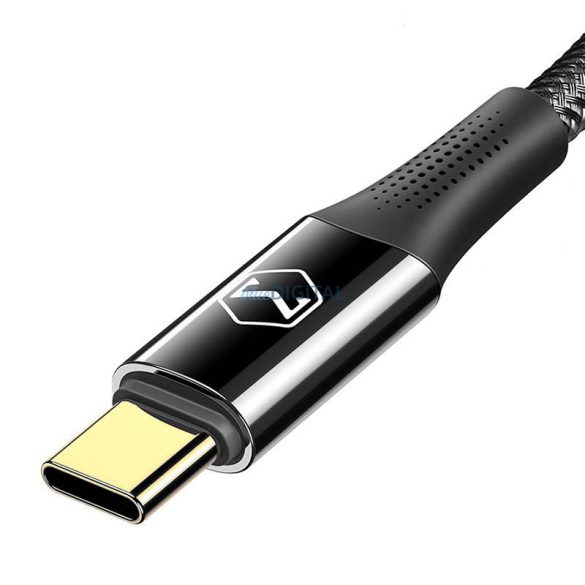 Kábel USB-C-ről USB-C-re Mcdodo CA-8321 100W 90 fokos 1.2m (fekete)