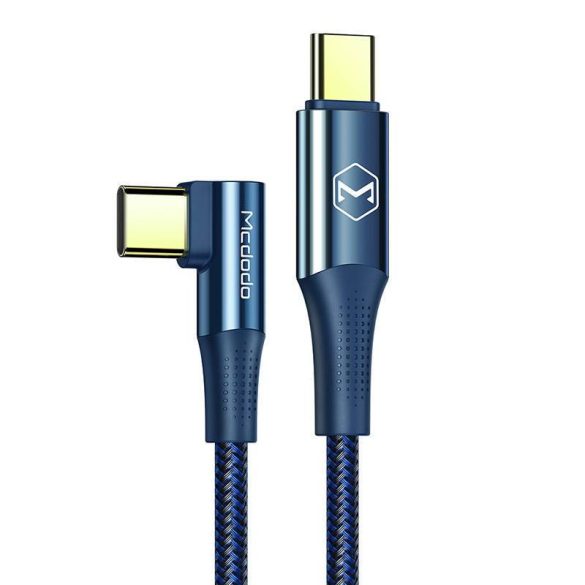 USB-C-USB-C Mcdodo Firefox 100W kábel, 2m (kék)