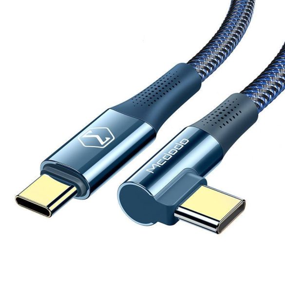 USB-C-USB-C Mcdodo Firefox 100W kábel, 2m (kék)