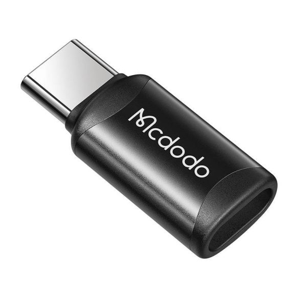 Micro USB USB-C adapter, Mcdodo OT-9970 (fekete)