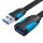 Lapos USB 3.0 hosszabbító Vention VAS-A13-B200 2m Fekete