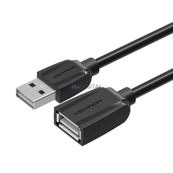 USB 2.0 hosszabbító Vention VAS-A44-B050 0.5m Fekete