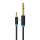 Vention BABBG 3.5mm TRS male 6.35mm male audió kábel 1.5m fekete