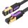 Lapos UTP 7-es kategóriájú hálózati kábel Vention ICABI 3m Fekete