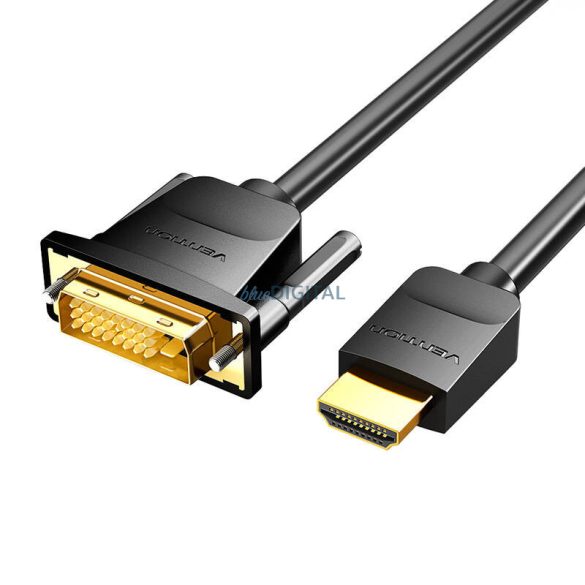 HDMI-DVI kábel 1.5m Vention ABFBG (fekete)