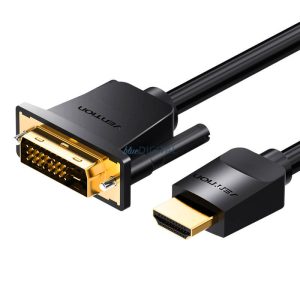 HDMI-DVI kábel 2m Vention ABFBH (fekete)