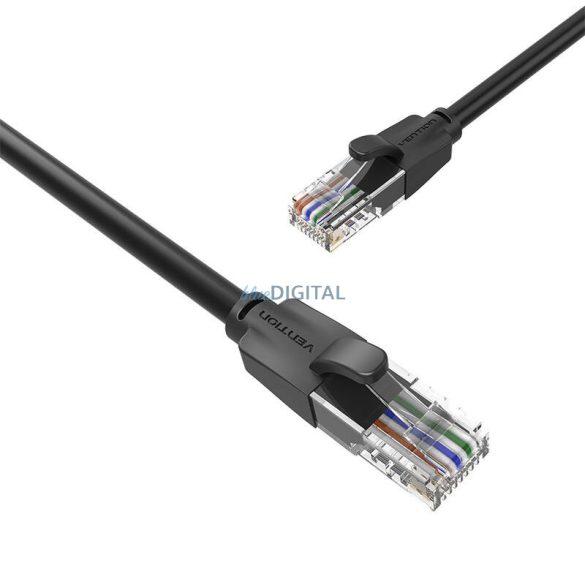 UTP 6-os kategóriájú hálózati kábel Vention IBEBG 1.5m Fekete