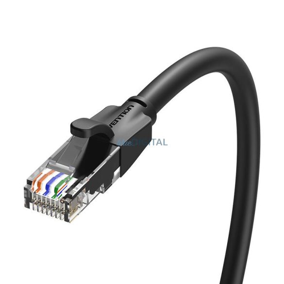 UTP 6-os kategóriájú hálózati kábel Vention IBEBI 3m Fekete