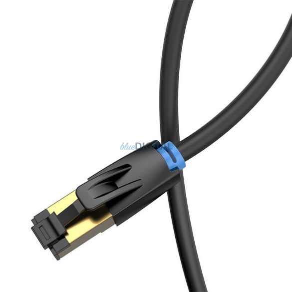 8-as kategóriájú SFTP hálózati kábel Vention IKABF 1m Fekete