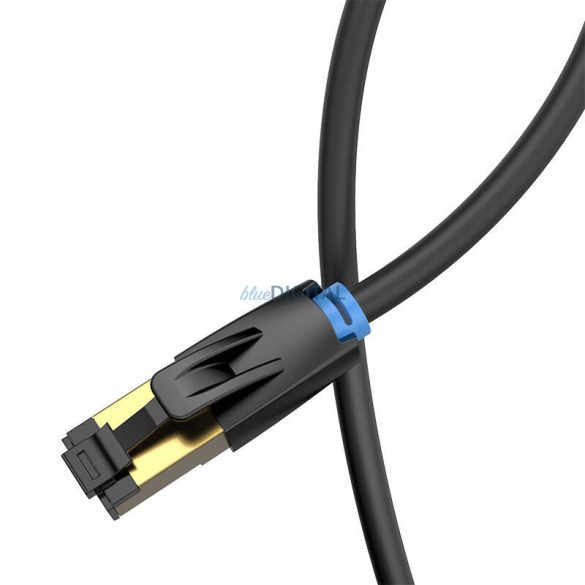 8-as kategóriájú SFTP hálózati kábel Vention IKABG 1.5m Fekete