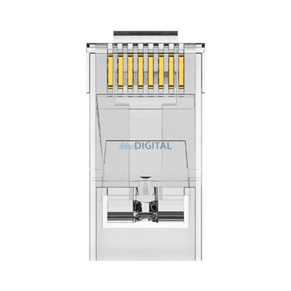 Moduláris RJ45 Cat.5E FTP csatlakozó Vention IDAR0-10 átlátszó 10 db.