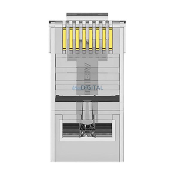 Moduláris RJ45 Cat.6 UTP csatlakozó Vention IDDR0-10 átlátszó 10 db.