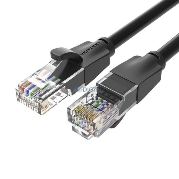 UTP 6-os kategóriájú hálózati kábel Vention IBEBK 8m Fekete
