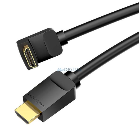 Kábel HDMI Vention AAQBH 2m Szög 270° (fekete)