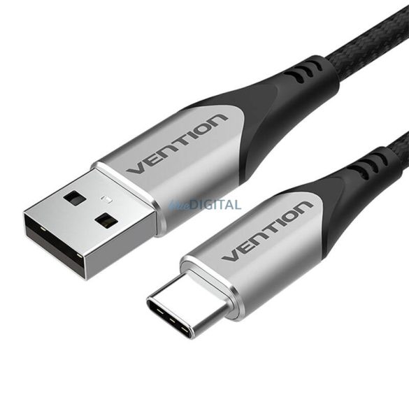 USB 2.0 A - USB-C 3A kábel Vention CODHF 1m szürke