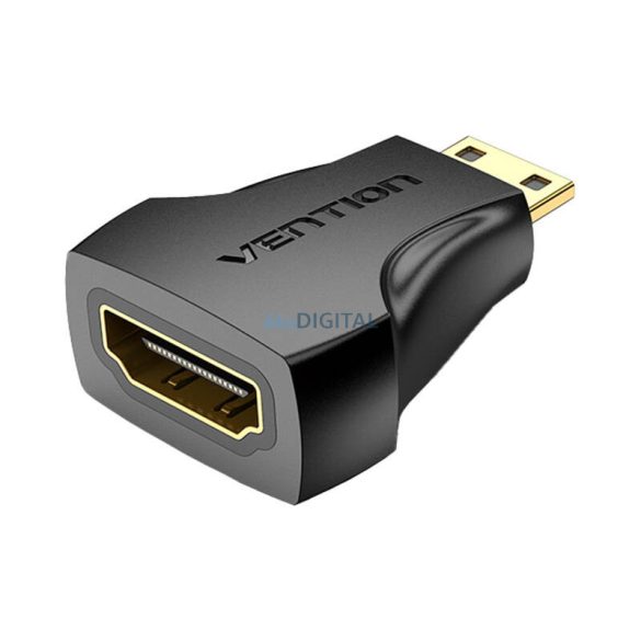 Female HDMI to male Mini HDMI adapter Vention AISB0 (fekete)