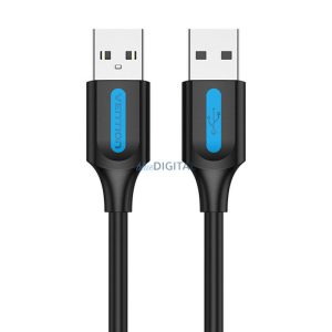 USB 2.0 kábel Vention COJBG 1.5m Fekete PVC