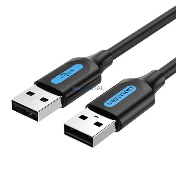 USB 2.0 kábel Vention COJBG 1.5m Fekete PVC