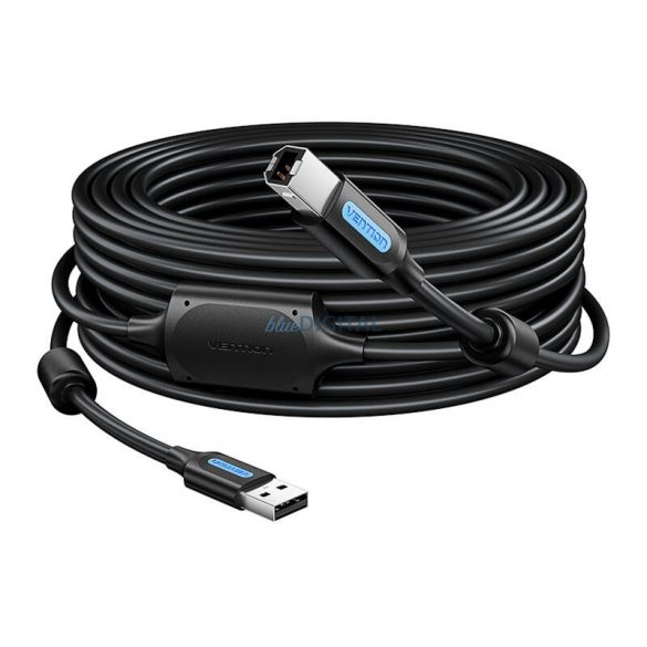 USB 2.0 A-B kábel Vention COQBJ 5m fekete PVC