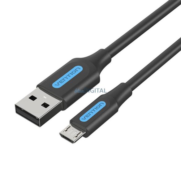 USB 2.0 A - Micro-B 3A kábel 3m Vention COLBI fekete