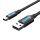 USB 2.0 A-Mini-B kábel Vention COMBD 0,5m Fekete PVC
