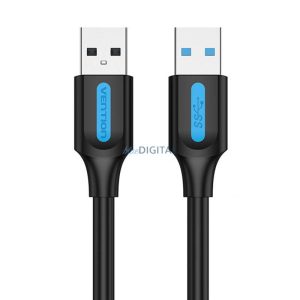 USB 3.0 kábel Vention CONBG 1.5m Fekete PVC