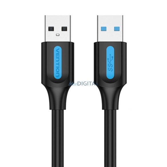 USB 3.0 kábel Vention CONBG 1.5m Fekete PVC