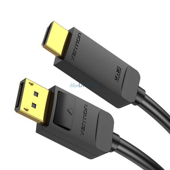 4K DisplayPort HDMI kábel 2m Vention HAGBH (fekete)