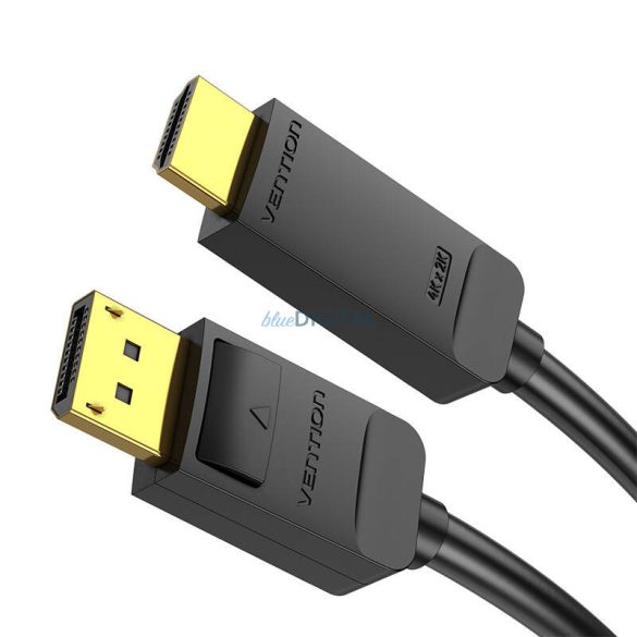 4K DisplayPort HDMI kábel 3m Vention HAGBI (fekete)