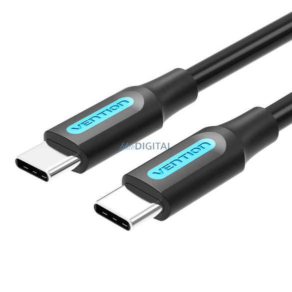USB-C 2.0 kábel Vention COSBD 0.5m Fekete PVC