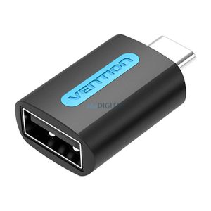 Vention CDTB0 Type-C - USB-A adapter - fekete