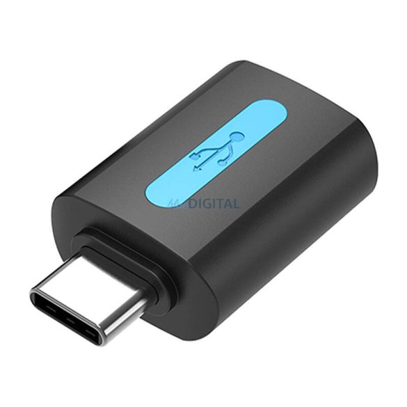 Vention CDTB0 Type-C - USB-A adapter - fekete