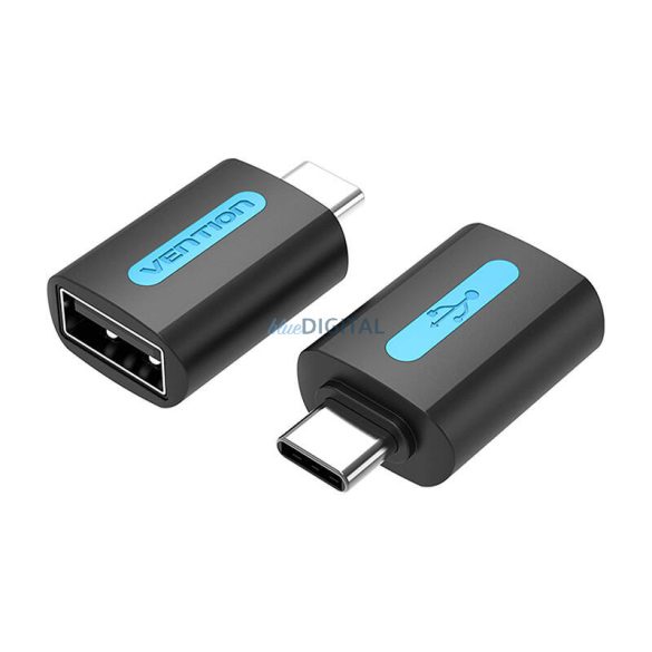 Vention CDTB0 Type-C - USB-A adapter - fekete