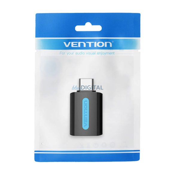 Vention CDTB0 Type-C - USB-A adapter - fekete