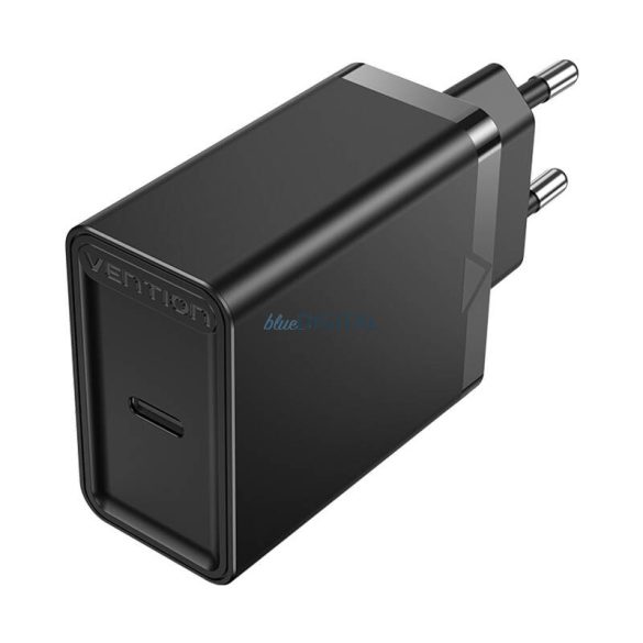 USB-C fali töltő Vention FADB0-EU (20 W) Fekete