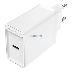 Vention FAIW0-EU hálózati töltő 1xUSB-C csatlakozással 30W - fehér