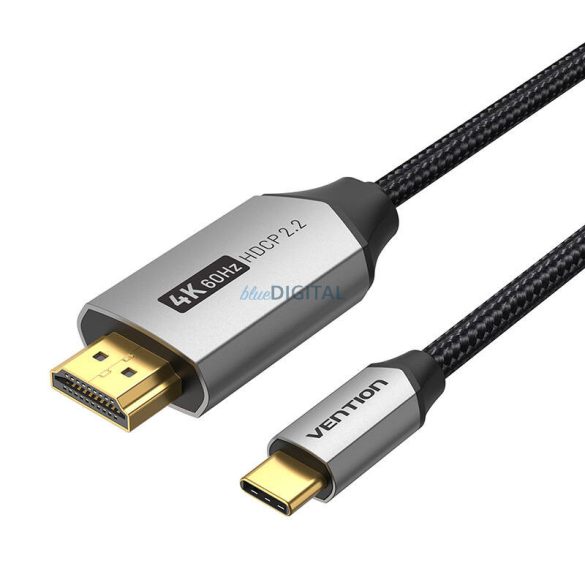 USB-C HDMI kábel 1m Vention CRBBF (fekete)