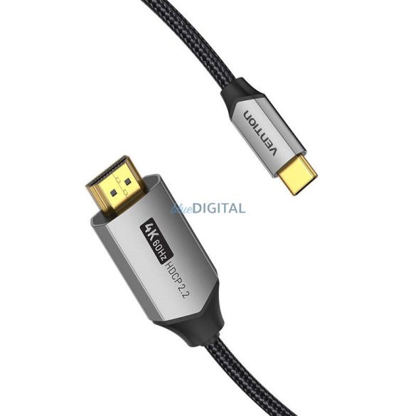 USB-C HDMI kábel 1m Vention CRBBF (fekete)