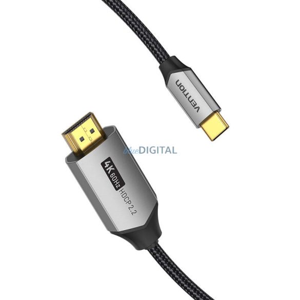 USB-C HDMI kábel 2m Vention CRBBH (Fekete)